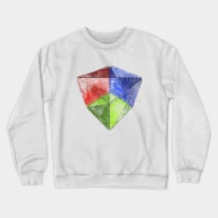 Abstract Cube Crewneck Sweatshirt